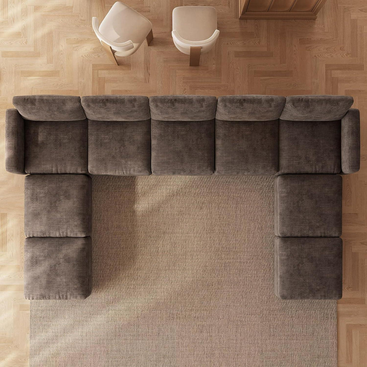 Modulares Cloud Sofa – 9-Sitzer, Weich & Bequem