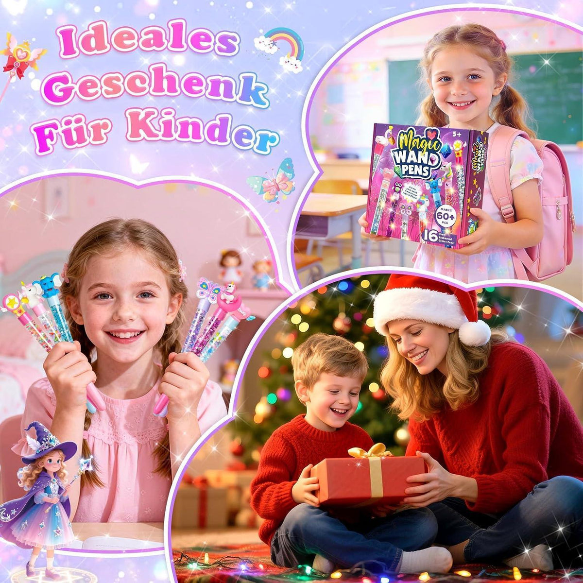 Bastelset Stifte Selber Machen für Kinder 5-12 Jahre | Geschenk Mädchen