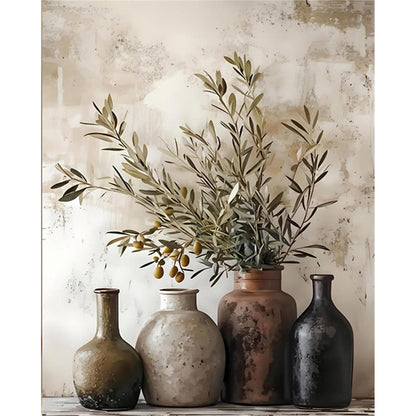 Malen nach Zahlen Erwachsene – Chinesisches Blumenarrangement