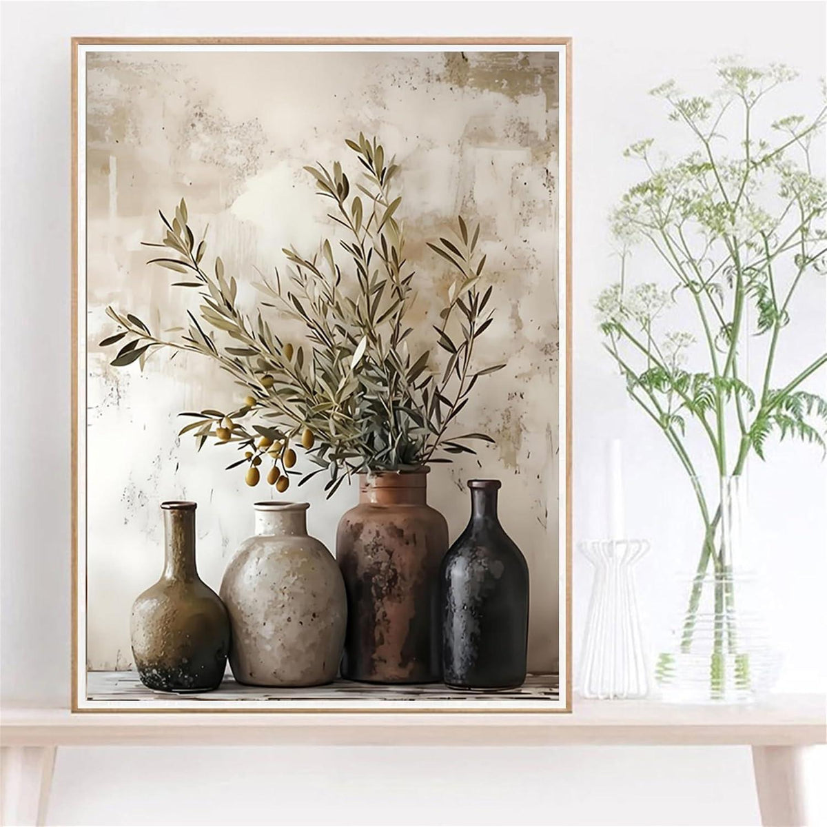 Malen nach Zahlen Erwachsene – Chinesisches Blumenarrangement