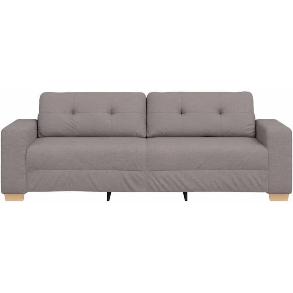 Modernes Sofa Taupe – Stoffsofa für Wohnzimmer 180cm