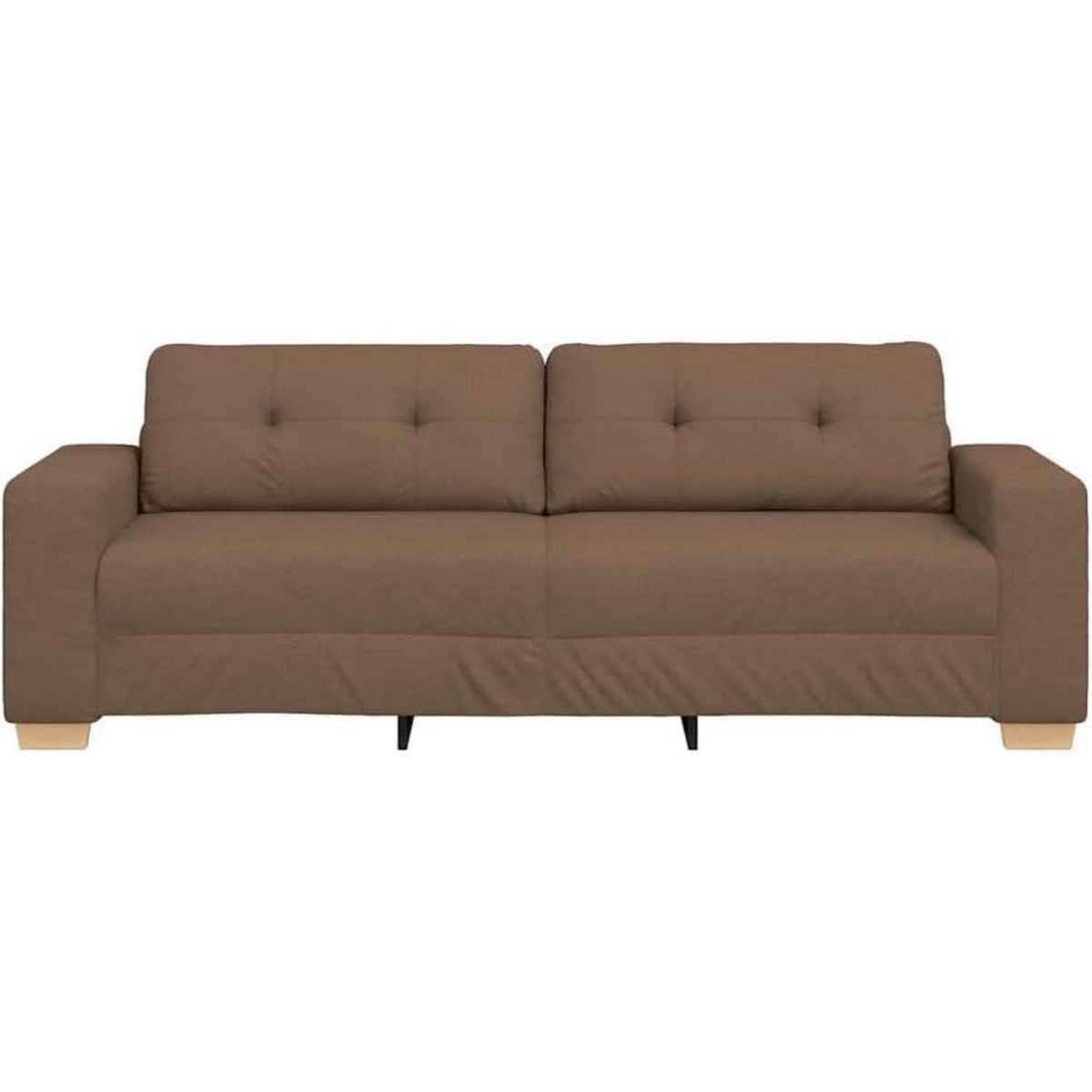 Modernes Sofa Braun 180 cm – Stoff & Wohnzimmer