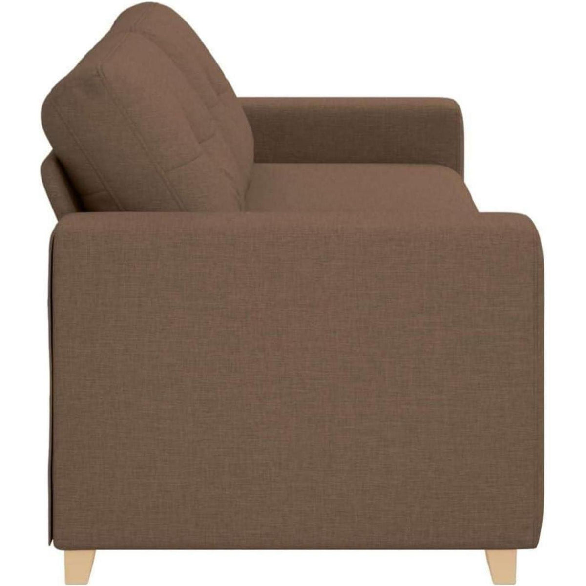 Modernes Sofa Braun 180 cm – Stoff & Wohnzimmer