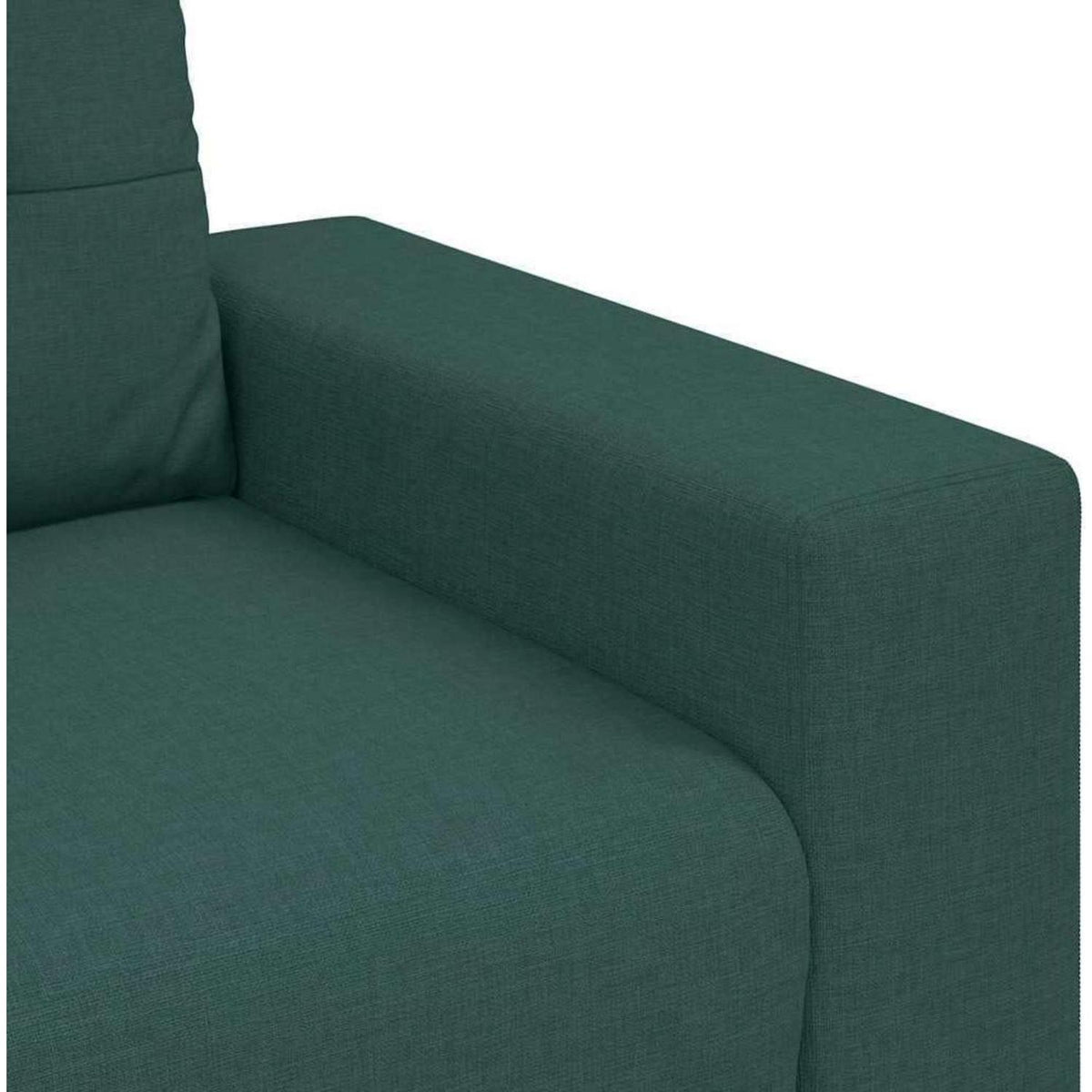 Modernes Sofa Dunkelgrün 180 cm – Stoff & Wohnzimmer
