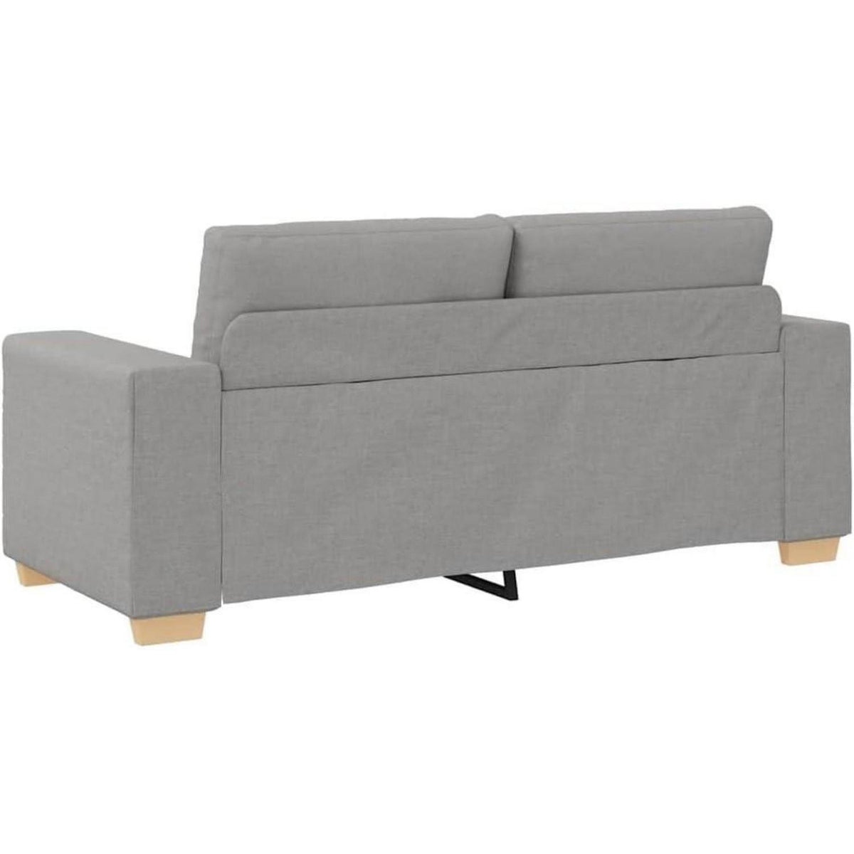 Modernes Sofa Wolkengrau – 140 cm Wohnzimmer Sofa