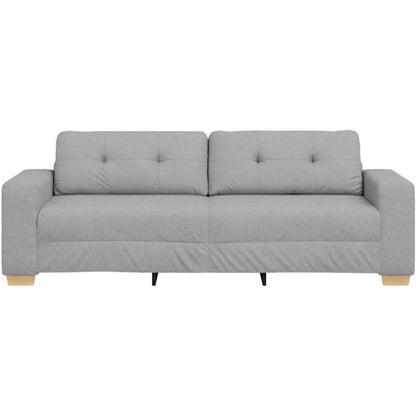 Modernes Sofa Wolkengrau 180 cm – Bequemes Wohnzimmer Sofa