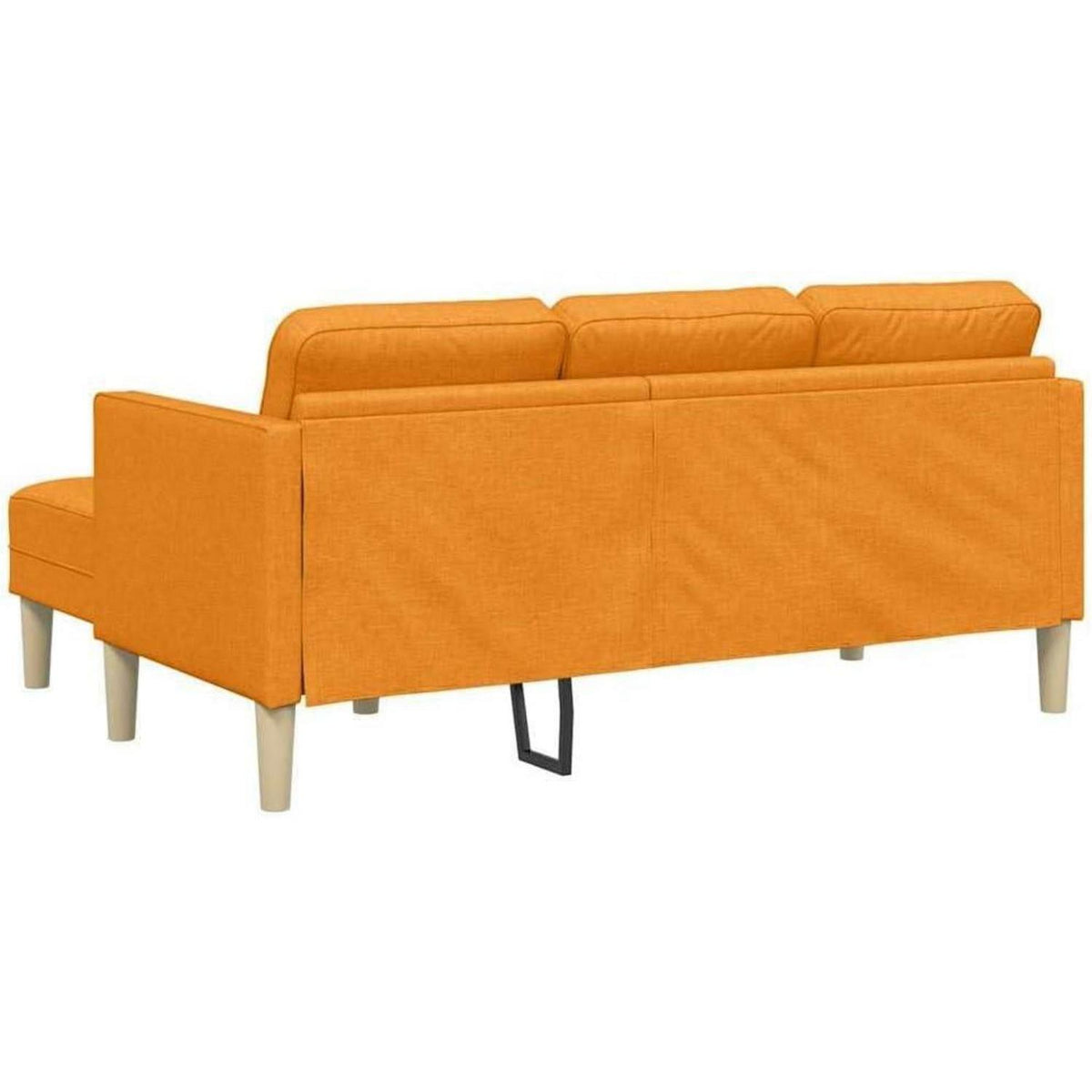 L-förmiges Ecksofa Dunkelgelb – Modernes Sofa Set 173x131x67cm