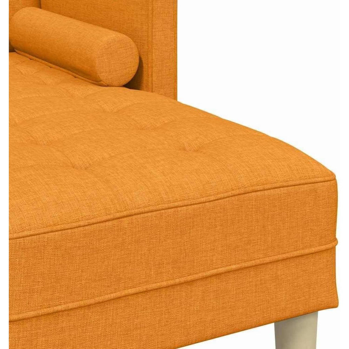 L-förmiges Ecksofa Dunkelgelb – Modernes Sofa Set 173x131x67cm