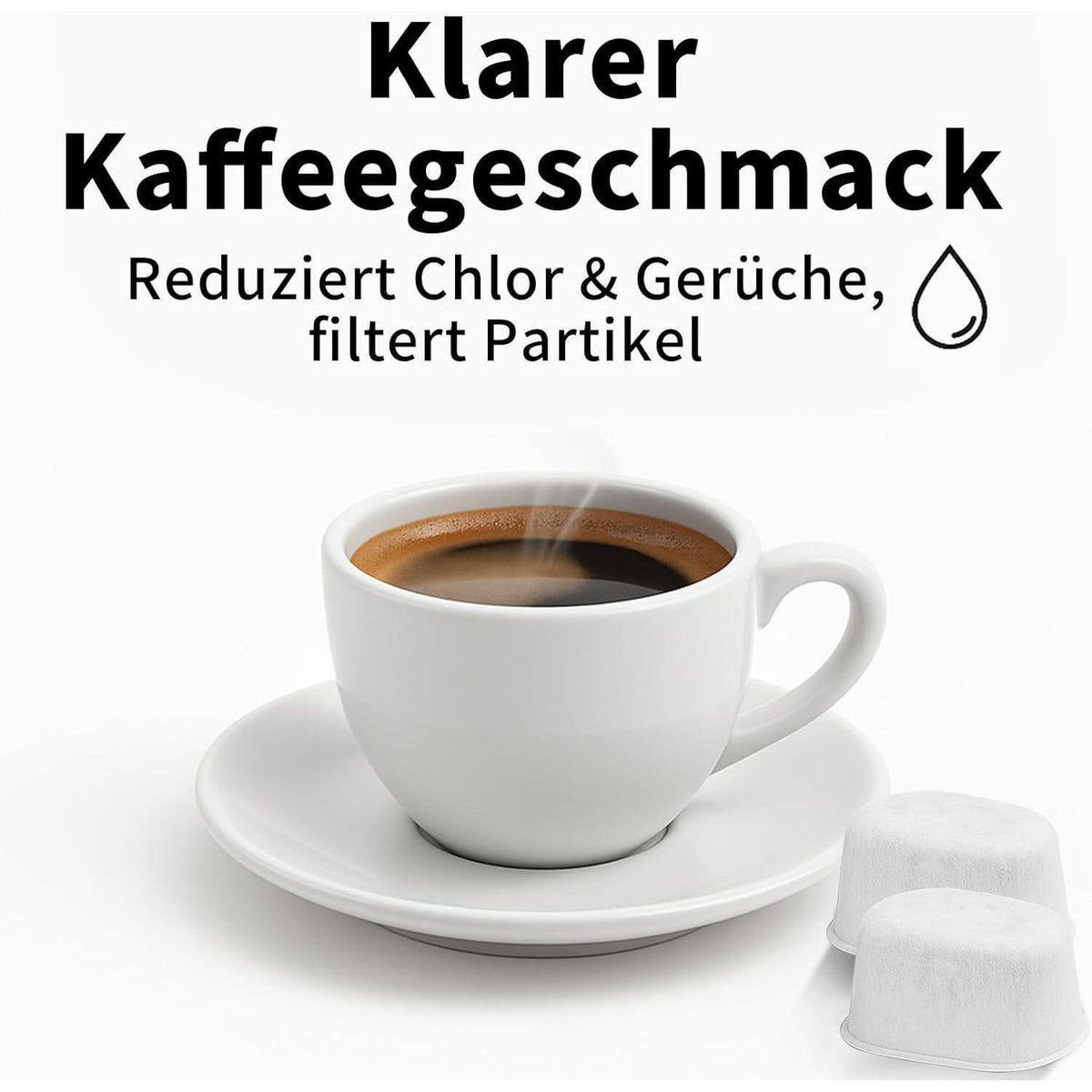 16x Wasserfilter für Ninja Kaffee – Aktivkohle Ersatz