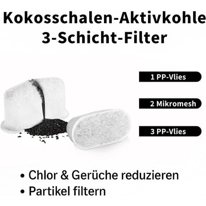 16x Wasserfilter für Ninja Kaffee – Aktivkohle Ersatz