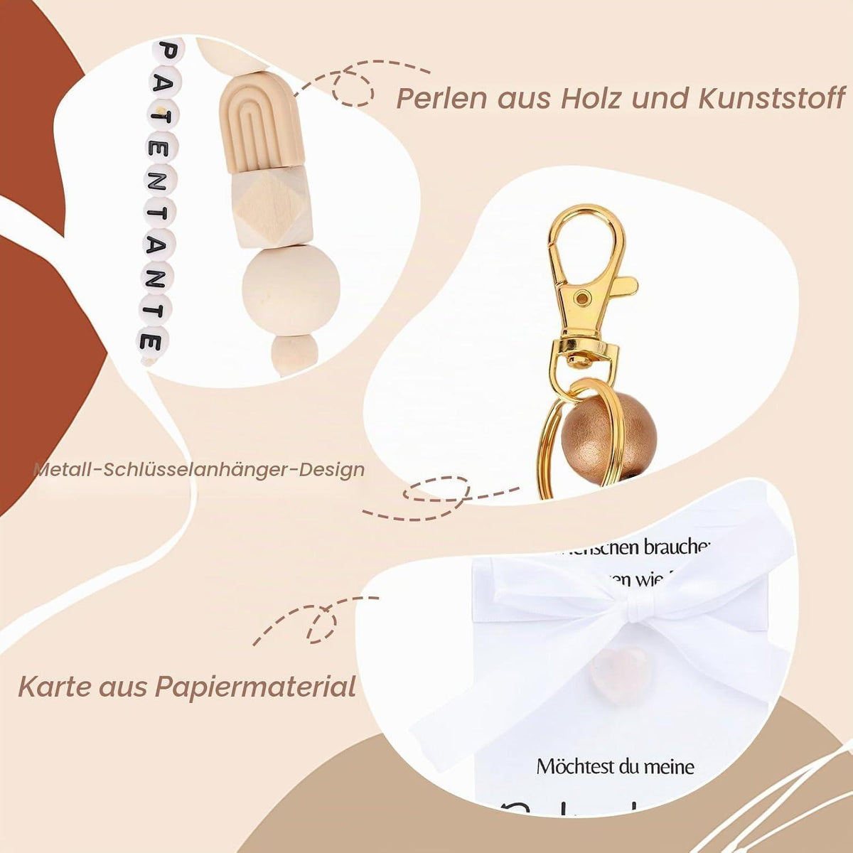 Patentante Geschenkset: "Willst du meine Patentante sein?"