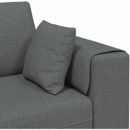 Ecksofa mit Schlaffunktion Dunkelgrau, 250x188 cm