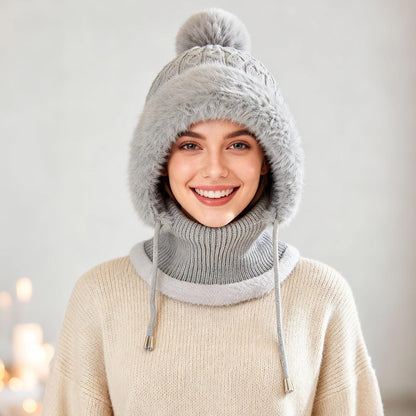 Winter Sturmhaube Damen Fleece 3in1 – Warm & Vielseitig
