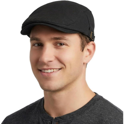 Schiebermütze Herren Damen – Verstellbare Flatcap im Retro-Stil