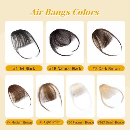 Clip-in Pony Echthaar – Wispy Pony Dunkelbraun #2