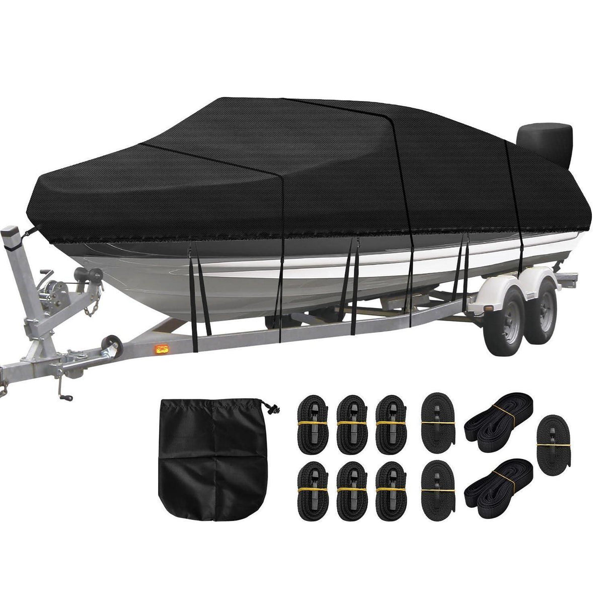 Wasserdichte Bootsplane 20-22ft – Abdeckplane für Ihr Boot