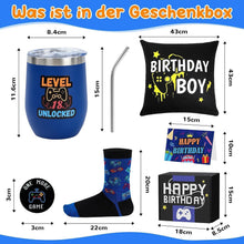 Gamer Geschenkset 18. Geburtstag | Kissen, Becher & Socken