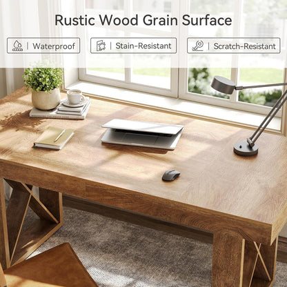 Tribesigns Schreibtisch 160x80cm – Bürotisch für Homeoffice
