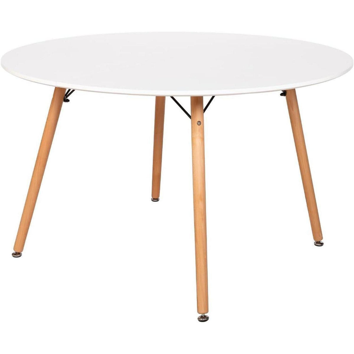 Esstisch Set 120cm Holz & Eiscreme-Grün Stühle