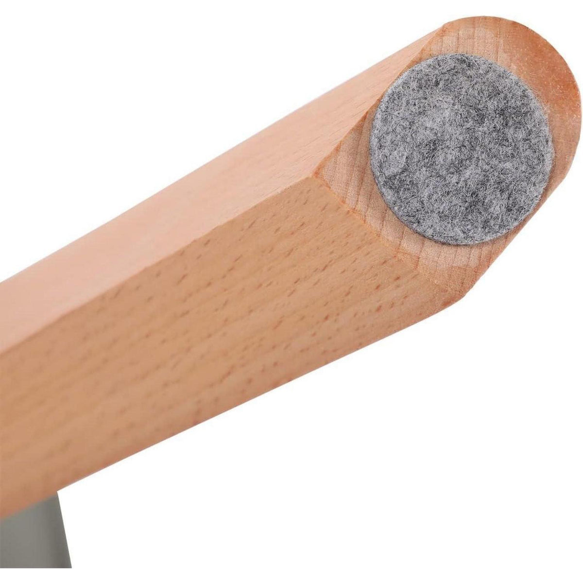 Esstisch Set 120cm mit 2 Grau Buche Stühlen