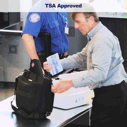 Insulin Kühltasche mit Kühlakkus – TSA Diabetiker Tasche Schwarz