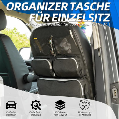 Organizer Tasche für VW T5/T6/T6.1 – Autositz Organizer für Camping
