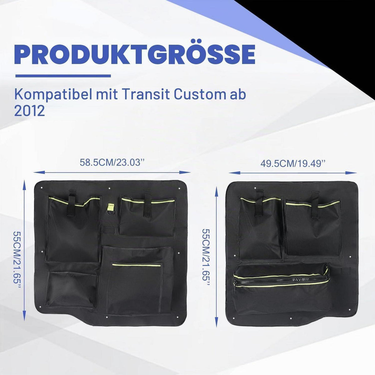 Scheunentor-Organizer für Ford Transit Custom 2012-2023