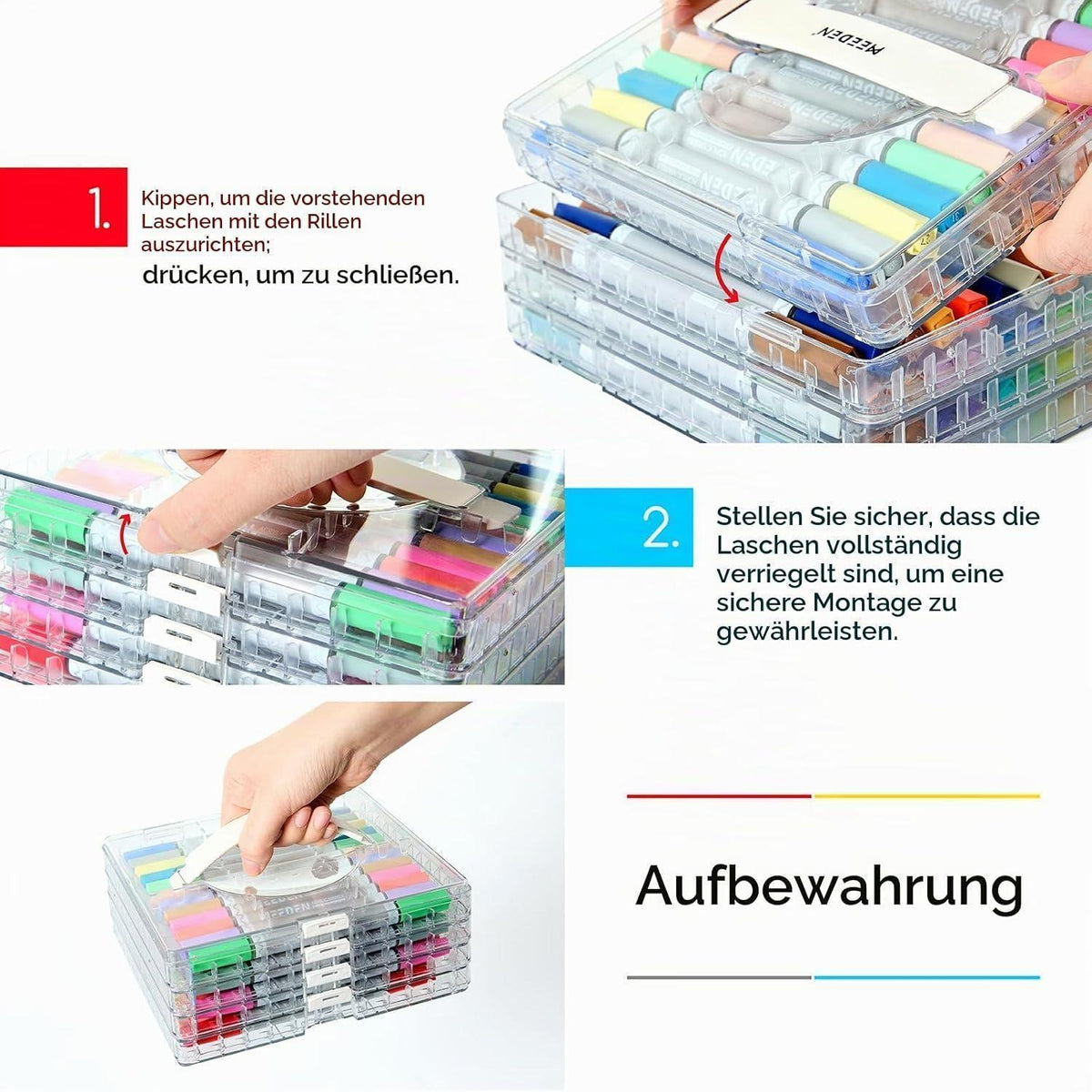 Acrylmarker 120 Farben – Doppelspitze für Kunst & Basteln