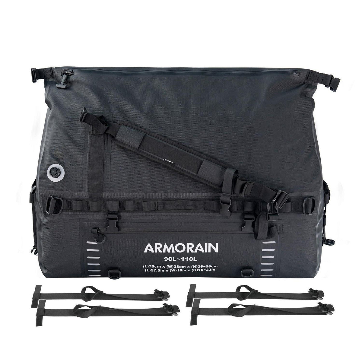 Wasserdichte Reisetasche 90-110L für Motorrad, Auto & Boot