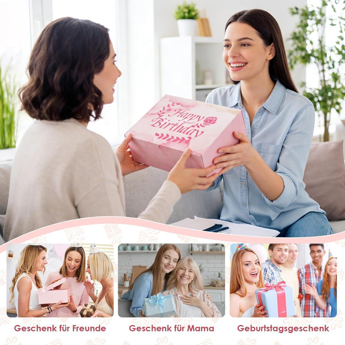 Geschenkset 40. Geburtstag für Frauen – Wellness & Überraschung