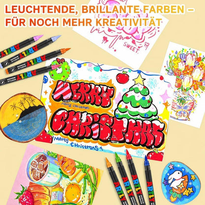 Acrylstifte Set 320 Farben – Deckend & Wasserlöslich