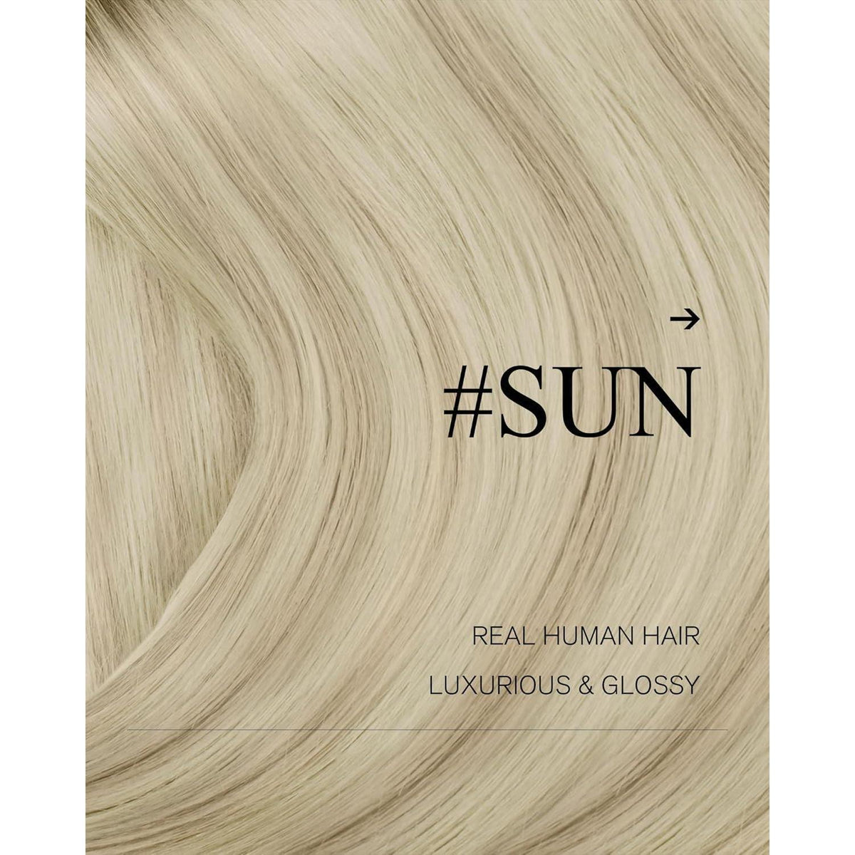 Blond Echthaar Tressen 50cm – Volumenspendend & Länger