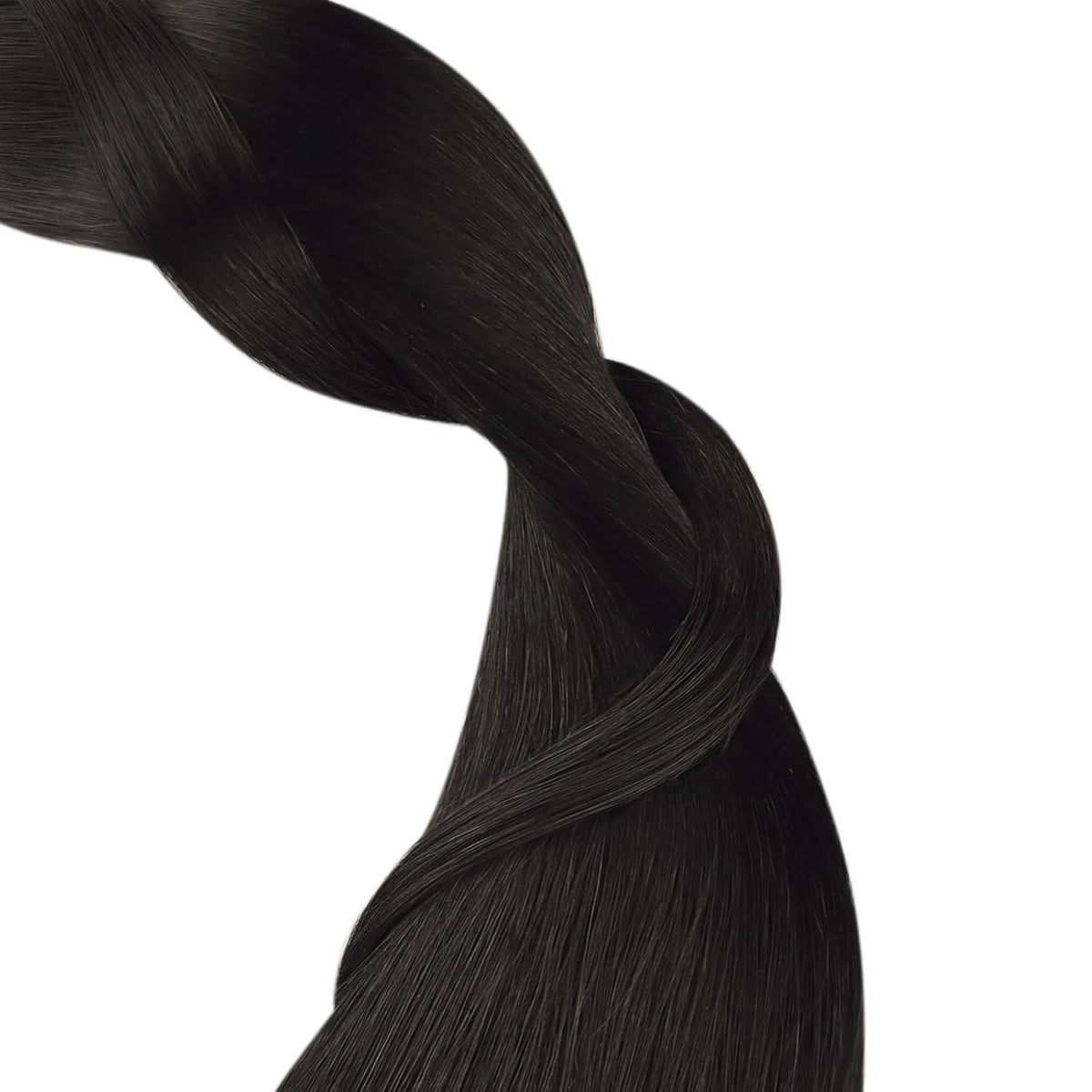 Echthaar Tape-in Extensions Dunkelbraun 35cm 50g