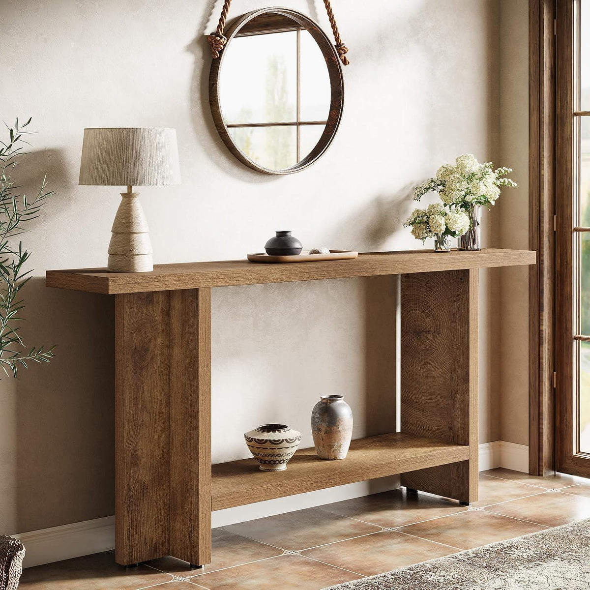 Schmaler Konsolentisch 150cm – Flur, Wohnzimmer, Foyer