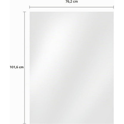 Rahmenloser Wandspiegel Rechteckig 100x75 cm – Modern & Klar