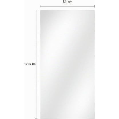 Rahmenloser Wandspiegel Rechteckig 120x60 cm – Modern & Klar