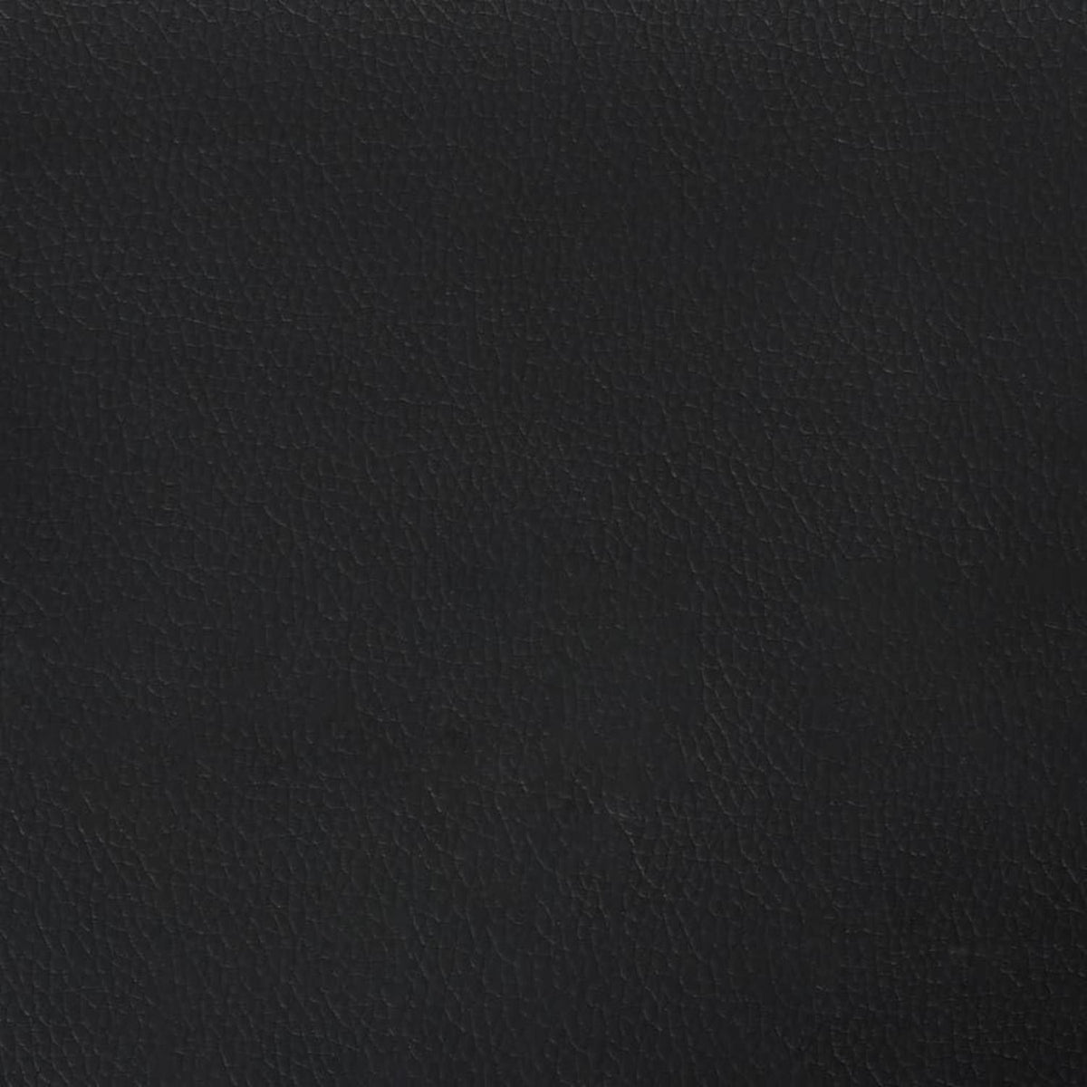Chesterfield Sofa 3-Sitzer Schwarz Kunstleder