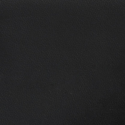 Chesterfield Sofa 2-Sitzer & 3-Sitzer Schwarz Kunstleder