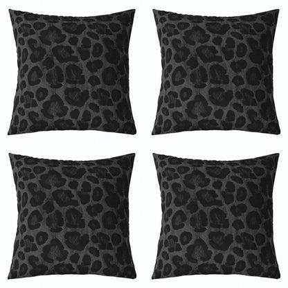Gepard Kissenbezüge 40x40cm - 2er Set | Tierprint Deko Kissenbezug