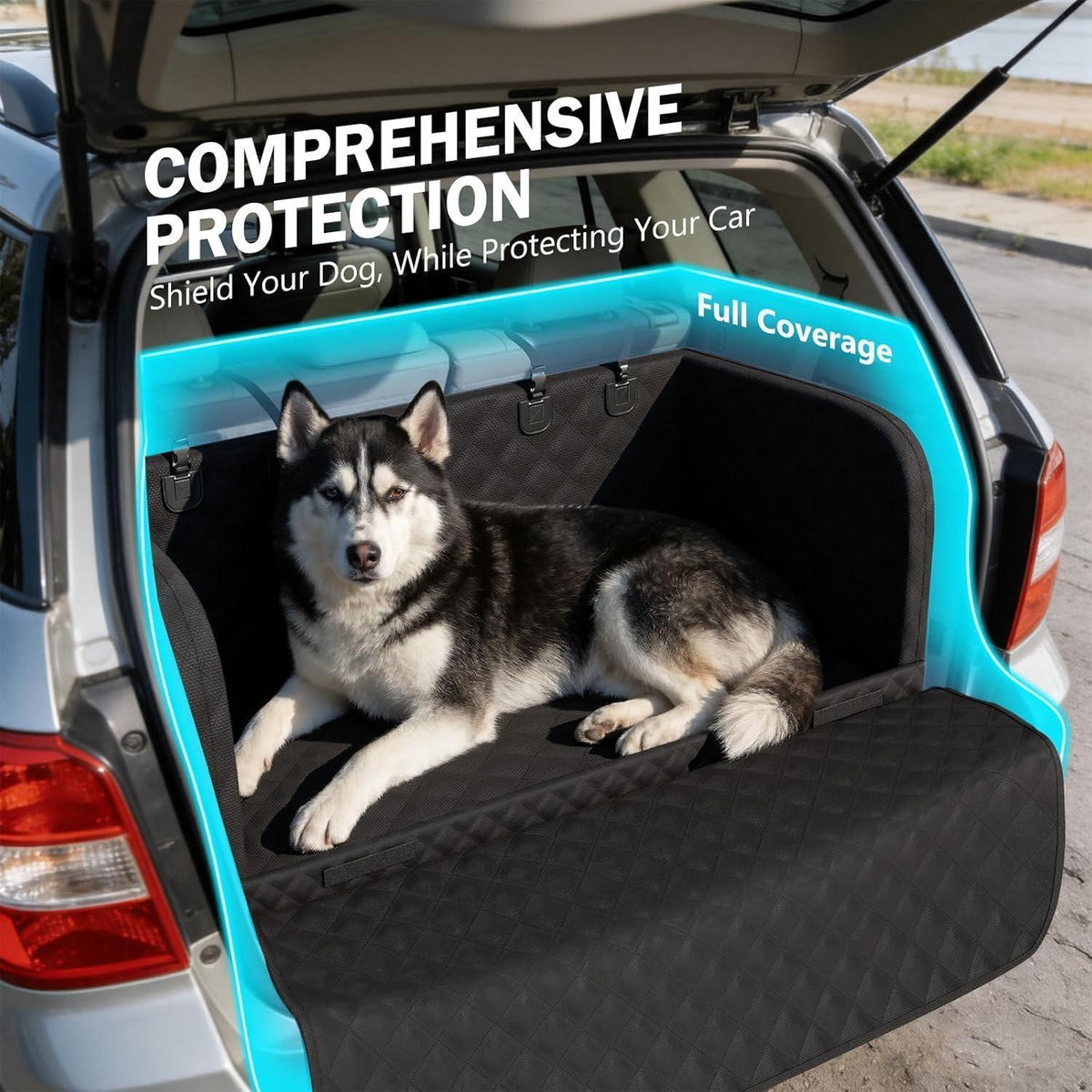 Hund Kofferraumschutz Decke wasserdicht & kratzfest - SUV Autozubehör
