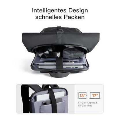 RollTop Rucksack 25L – Spritzwassergeschützt & Vielseitig