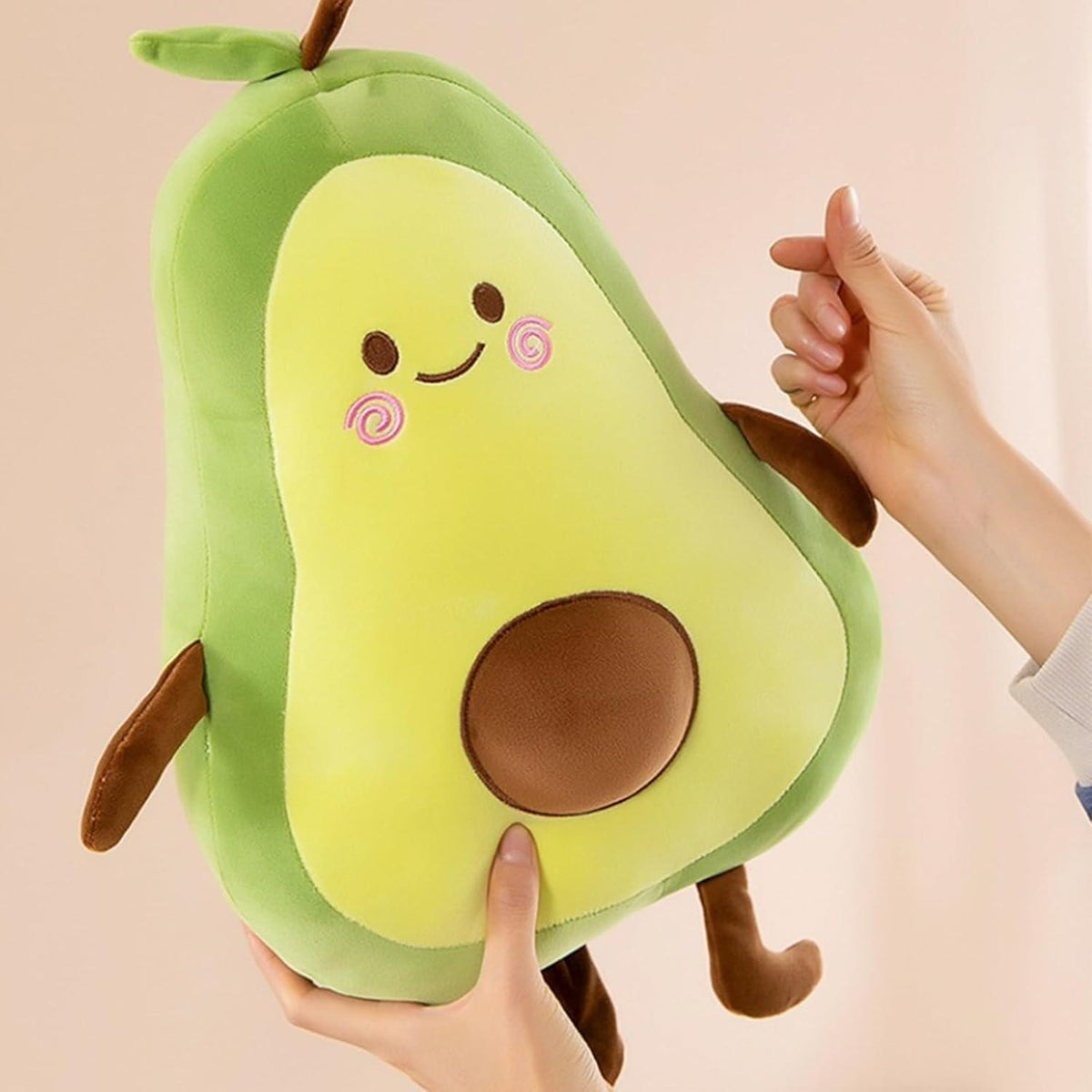 Avocado Kuscheltier 50cm - Weiches Plüschkissen für Kinder