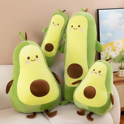 Avocado Kuscheltier 50cm - Weiches Plüschkissen für Kinder