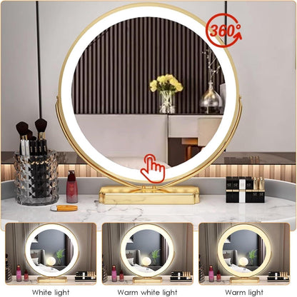 Rosa Schminktisch Set mit Spiegel & Stuhl – 100cm