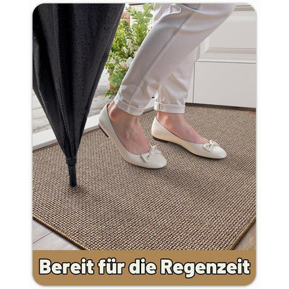 Schmutzfangmatte Innen 60x90cm – Anthrazitgrau & Kamelbraun