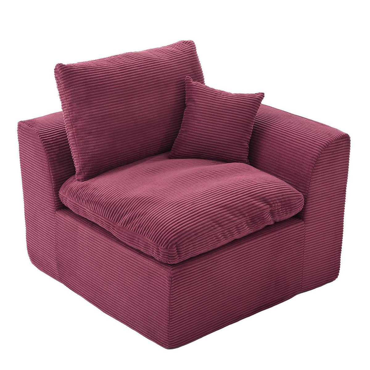 Compressed Cordstoff Sofa – Einzelsitzer & Zweisitzer