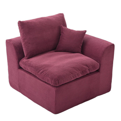 Compressed Cordstoff Sofa – Einzelsitzer & Zweisitzer
