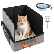 Zusammenklappbare Katzentoilette – Tragbar für Reisen & Camping