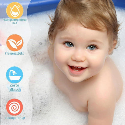 12 Badebomben Geschenkset mit Spielzeug für Kinder