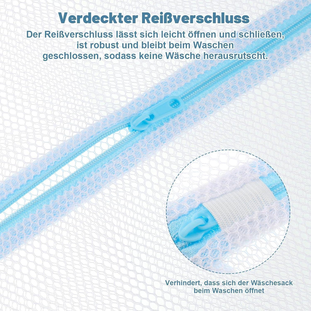 Wäschenetze 2er Set XXL & XXXL – Grobmaschig & Wiederverwendbar